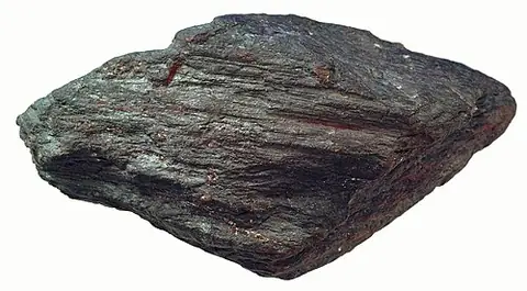 Photo: Darla Sondrol, CC0 Hematite, metallic gray variety (locality not given)