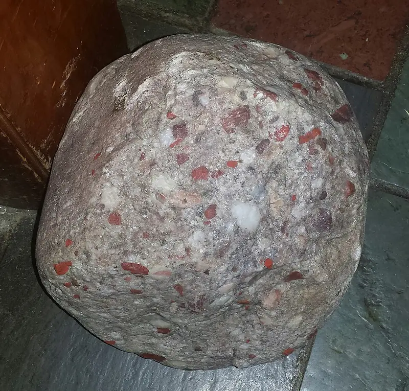 Photo: PaulDonelson, CC BY-SA 3.0 Drummond Island puddingstone