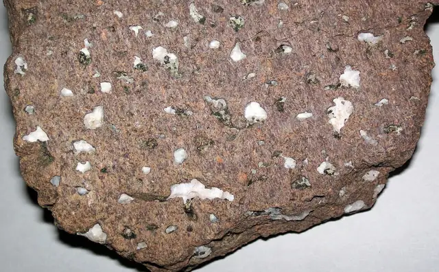 Amygdaloidal basalt, Delaware Mine, Keweenaw